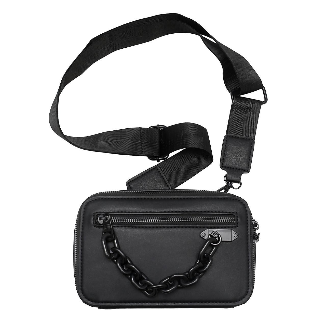 Сумка прямоугольная 60206 кросс-боди через плечо Черный (1822357337)