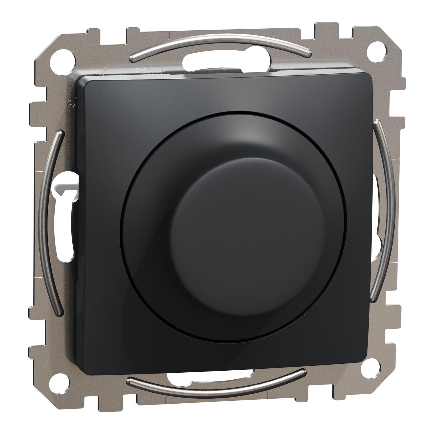 Светорегулятор поворотный Schneider Electric Sedna Design LED 230V 100 Вт Черный (SDD114502) Светорегулятор поворотный Schneider Electric Sedna Design LED 230V 100 Вт Черный (SDD114502)