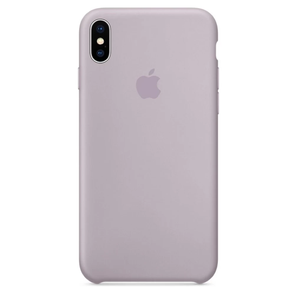 Силиконовый Чехол Накладка Silicone Case для iPhone Xs Max Lavender