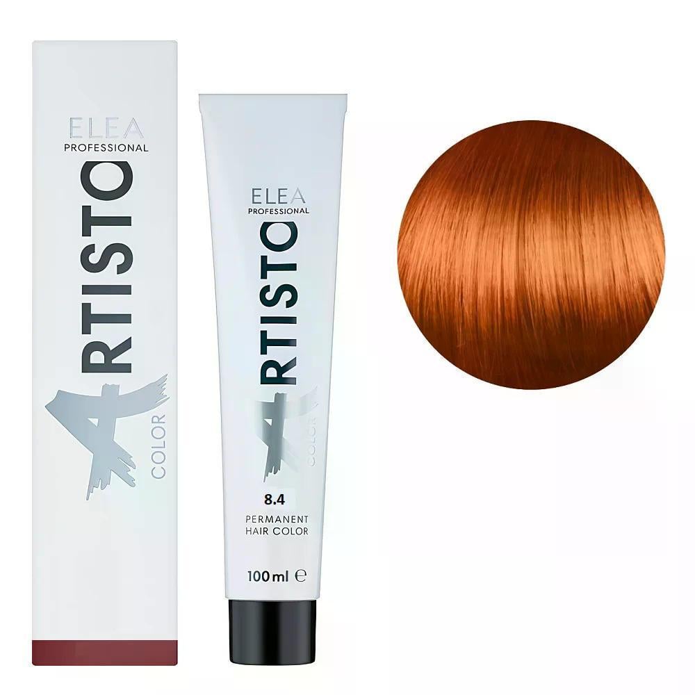 Крем-краска для волос Elea Professional Artisto Color 8.4 Медный русый 100 мл