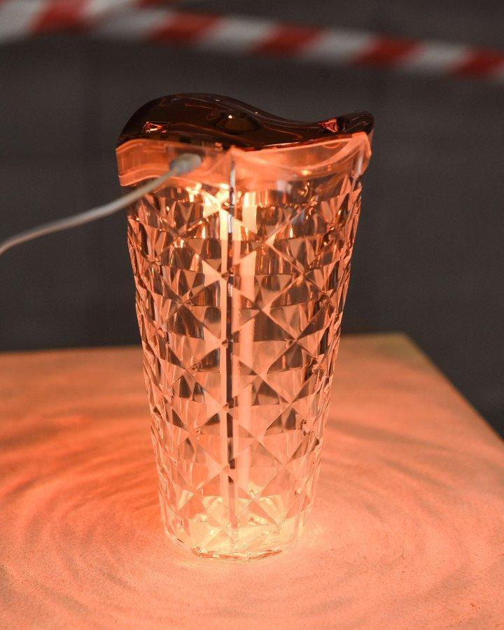 Ваза с увлажнителем с LED-подсветкой (BLK-000) - фото 4