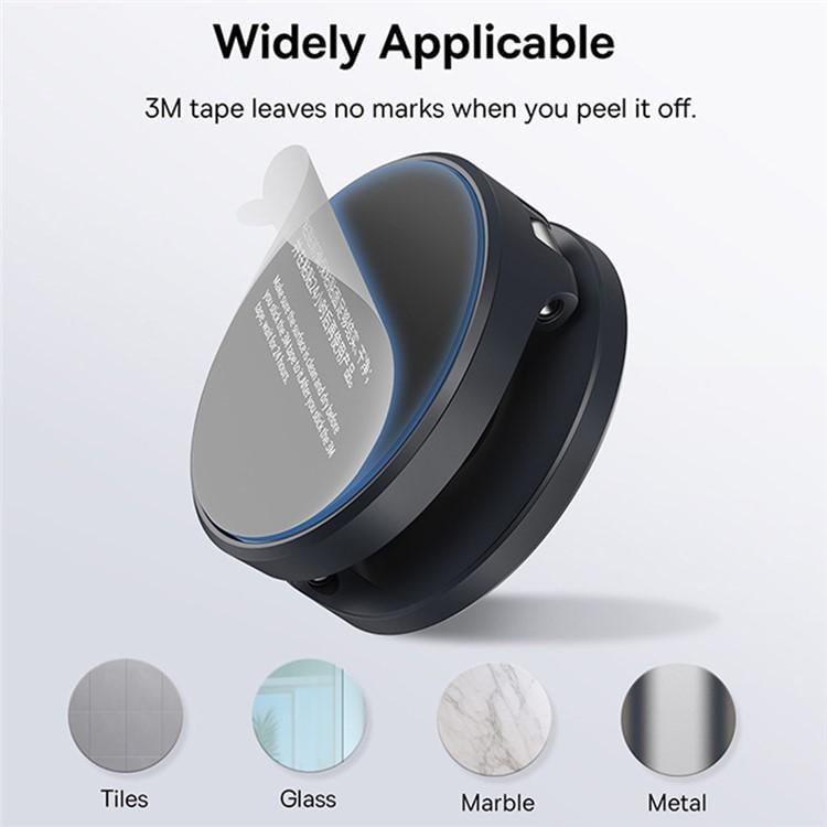 Тримач магнітний для телефону BASEUS MagPro Magnetic Foldable with MagSafe Black (B10564101121-00) - фото 7 Тримач магнітний для телефону BASEUS MagPro Magnetic Foldable with MagSafe Black (B10564101121-00) - фото 7