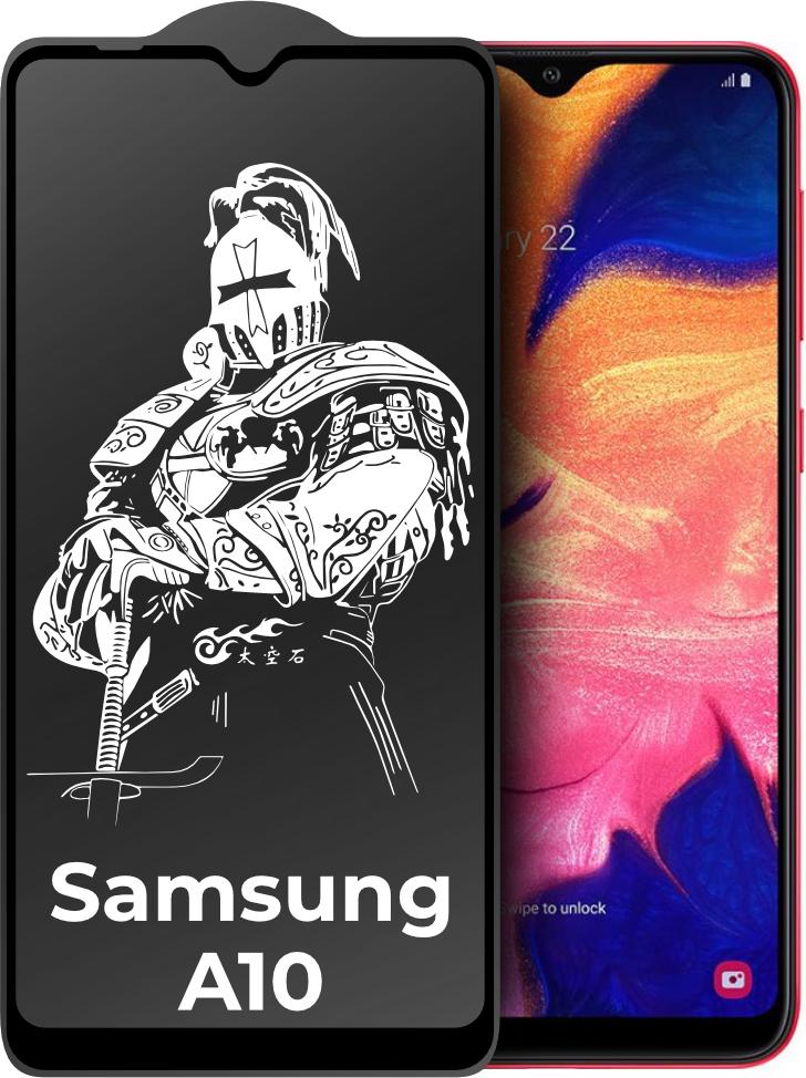 Защитное стекло King Fire Samsung Galaxy A10 A105 Full Glue Black (24340)
