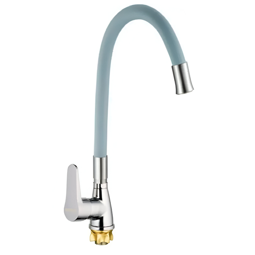 Змішувач для кухні MIXXUS SOP4-146 Reflector одноважільний Сірий (OL-MI6492)