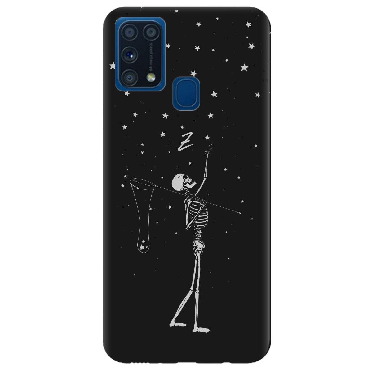 Силіконовий чохол Zorrov для Samsung Galaxy M31 - Stars night (14190050191099426)