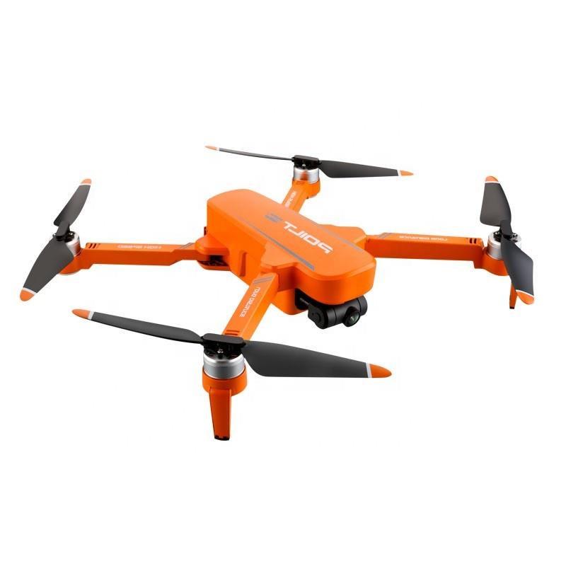 Квадрокоптер JJRC X17 с 6K и HD камерами GPS БК двигатели до 1000м 30мин сумка Orange