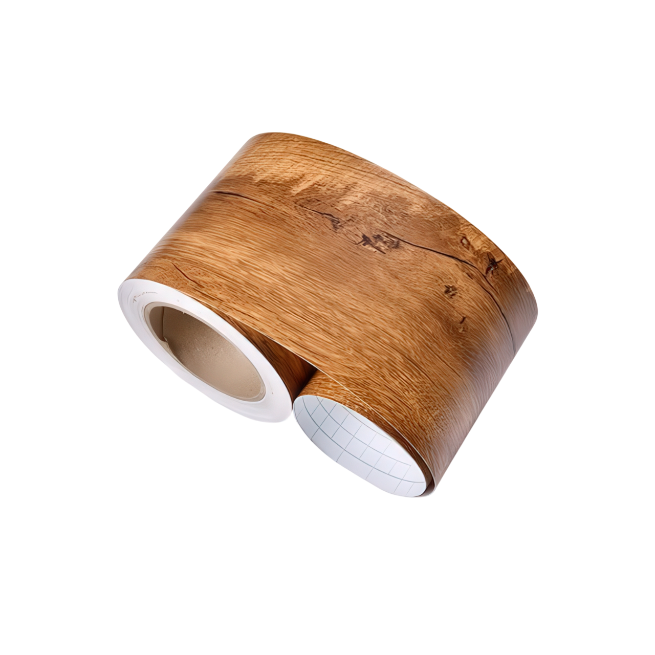 Пленка самоклеющаяся декоративная с текстурой под дерево 10 см х 5 м Темно-коричневый