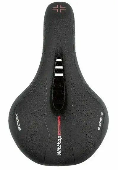 Сідло для велосипеда Wittkop Medicus Airflow з Memory Foam Чорний (97955619)