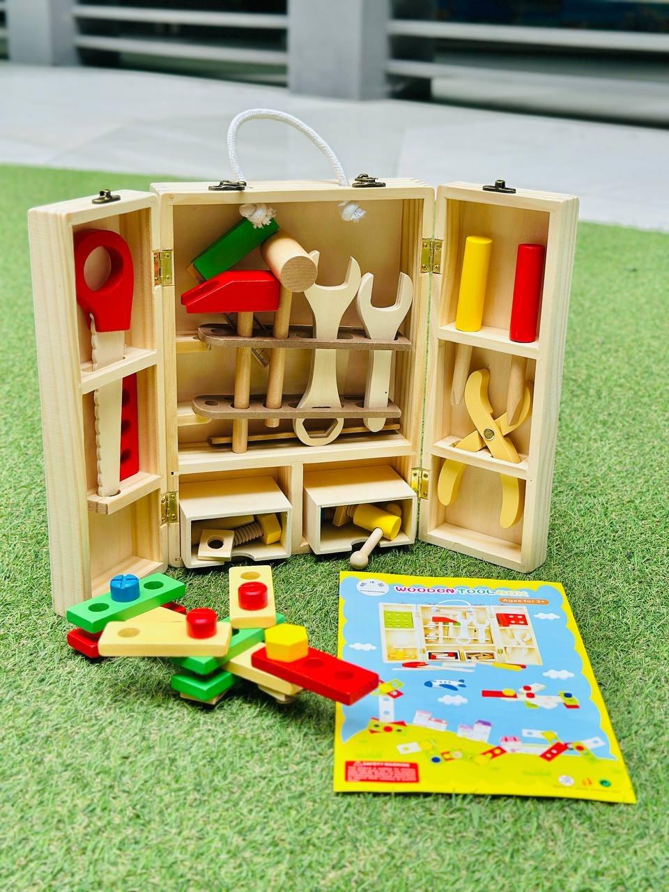 Дитячий набір Майстерня деревяні інструменти у валізі (2679664989) Дитячий набір Майстерня деревяні інструменти у валізі (2679664989)