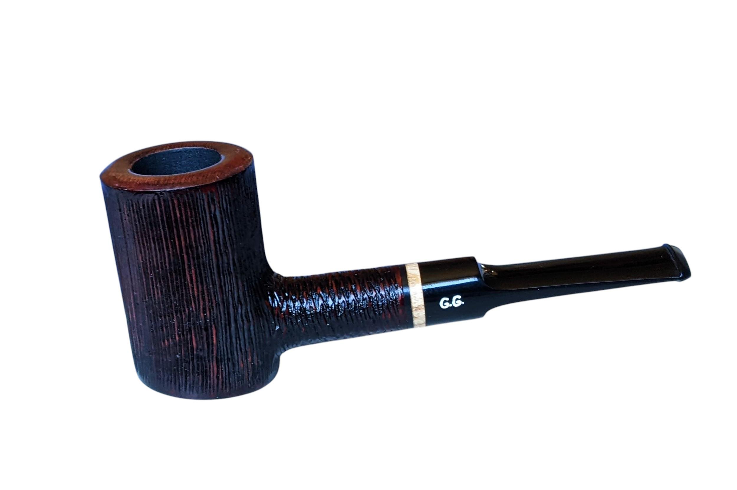 Курительная трубка Golden Gate Poker рустована (310)