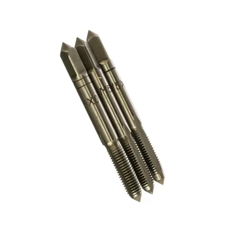 Набор метчиков Topex М5х0,8 мм 3 шт. ручных (22552) - фото 2 Набор метчиков Topex М5х0,8 мм 3 шт. ручных (22552) - фото 2