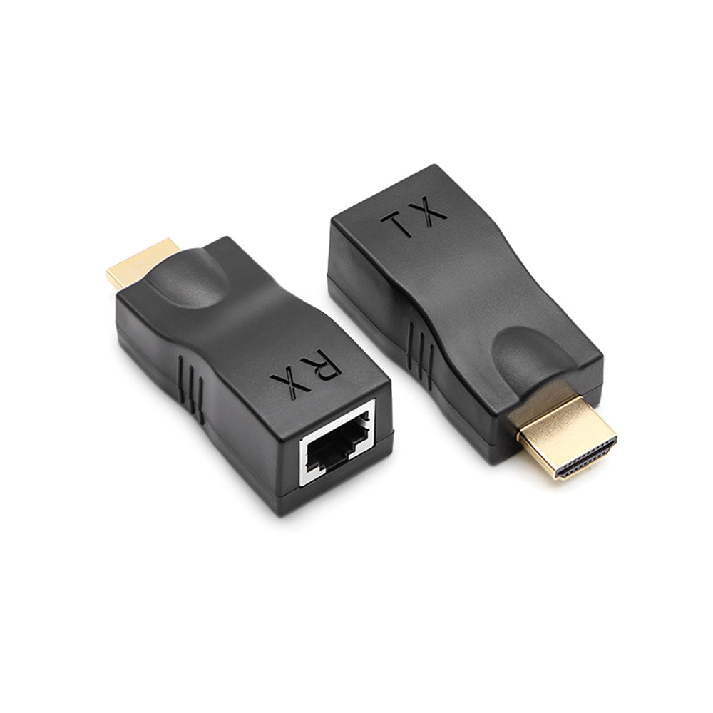 Подовжувач HDMI по UTP кабелю VOLTRONIC одноканальний пасивний до 30 м 720P-cat5e/1080P-cat6e (YUT_V1691)