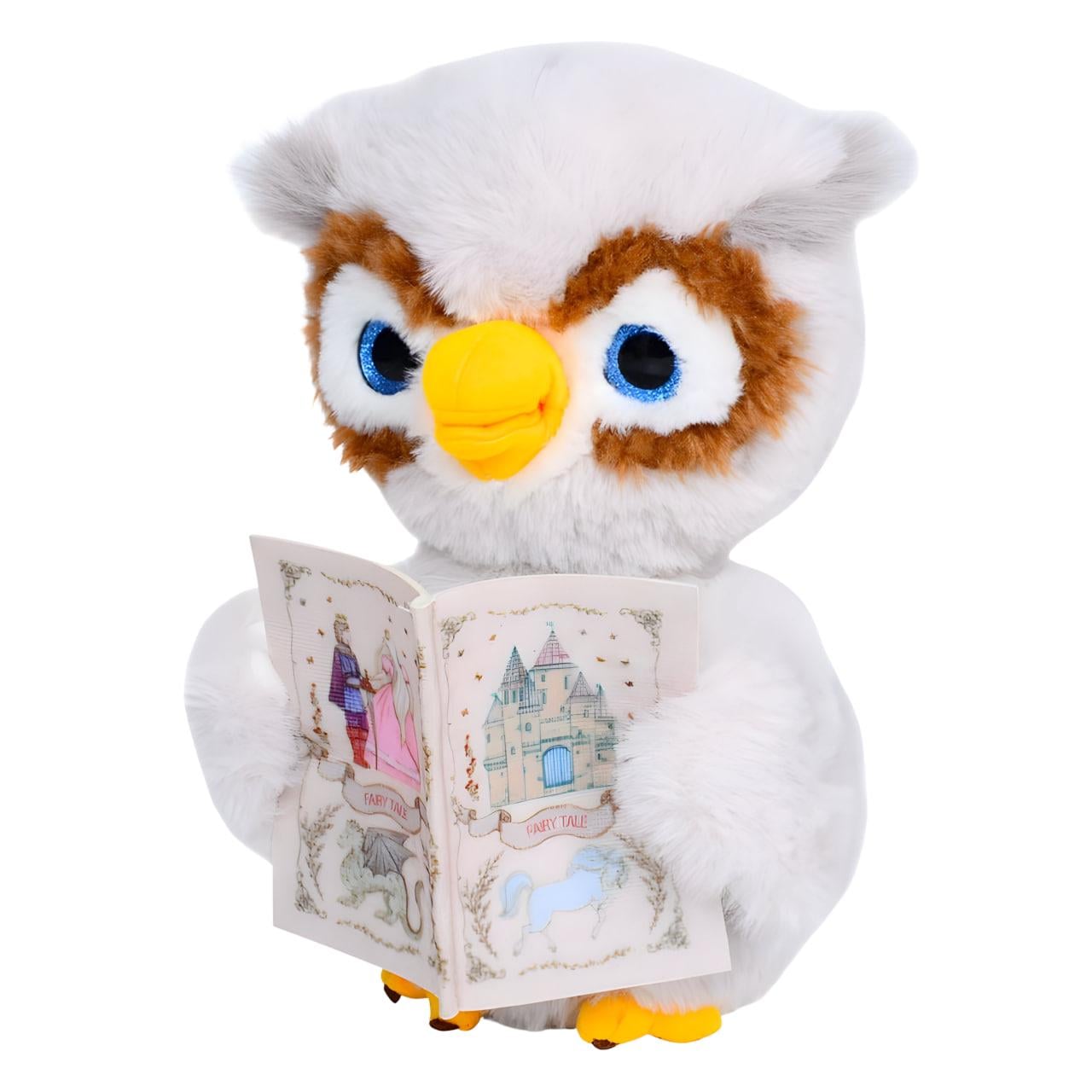 Детская игрушка Пушистый Сказочник читает сказки на украинском 26 см (FT 0055)