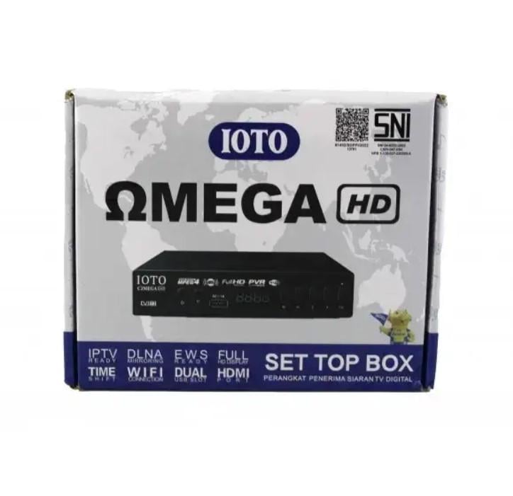 Тюнер IOTO Omega DVB-T2 2558 Чорний (15468182) - фото 6