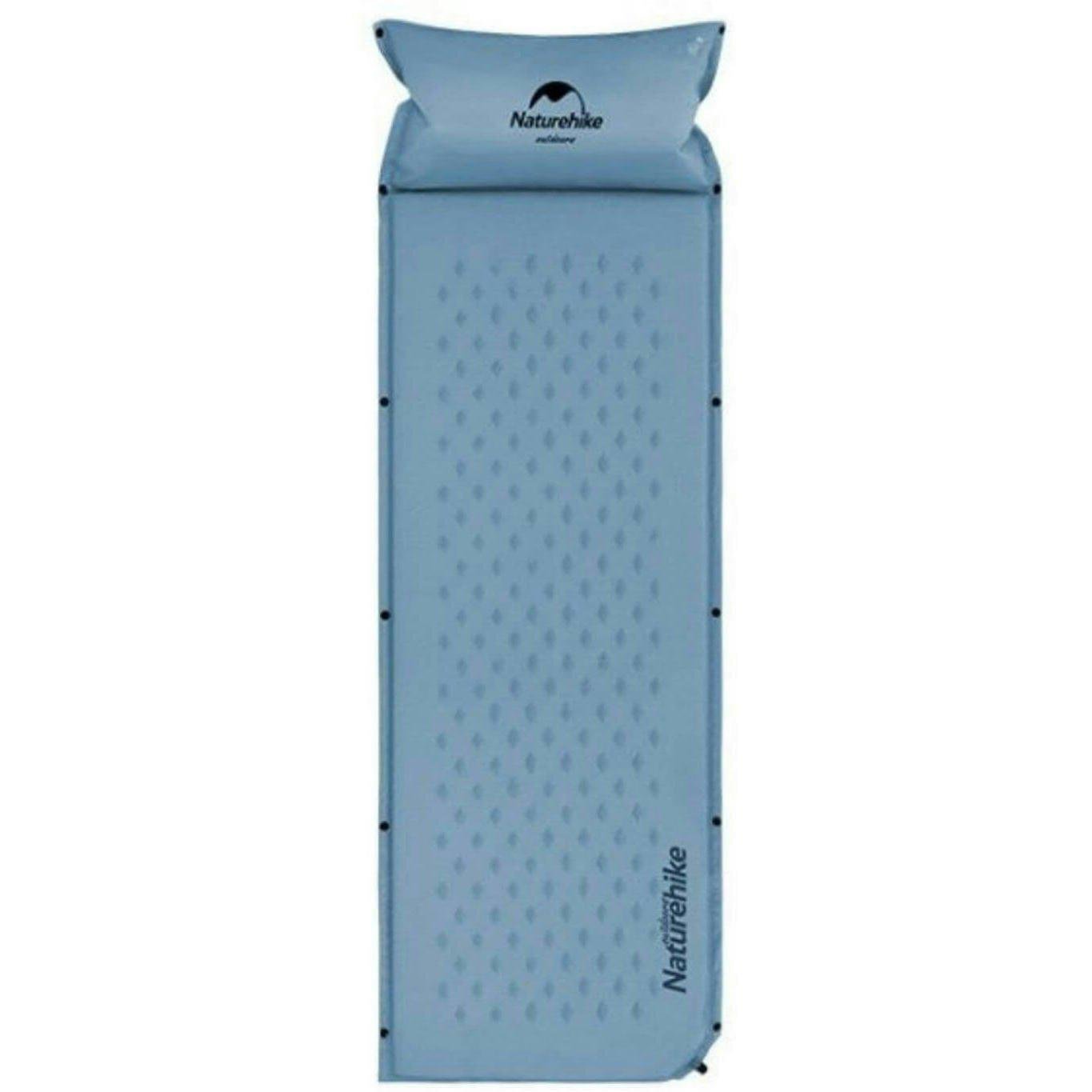 Самонадувающийся коврик Naturehike NH15Q002-D Mat with Pillow 25 мм Blue (6927595782583)
