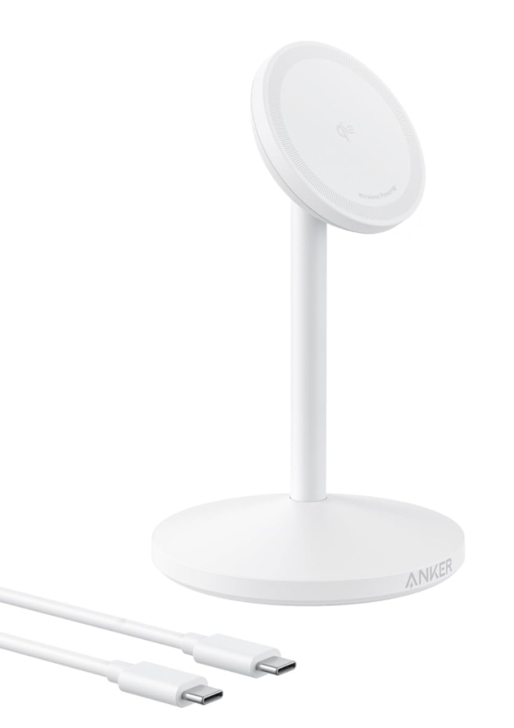 Зарядний пристрій Anker MagGo MagSafe QI2 15W Certified 360° Charger For iPhone 12-17 Series Black - фото 1 Зарядний пристрій Anker MagGo MagSafe QI2 15W Certified 360° Charger For iPhone 12-17 Series Black - фото 1
