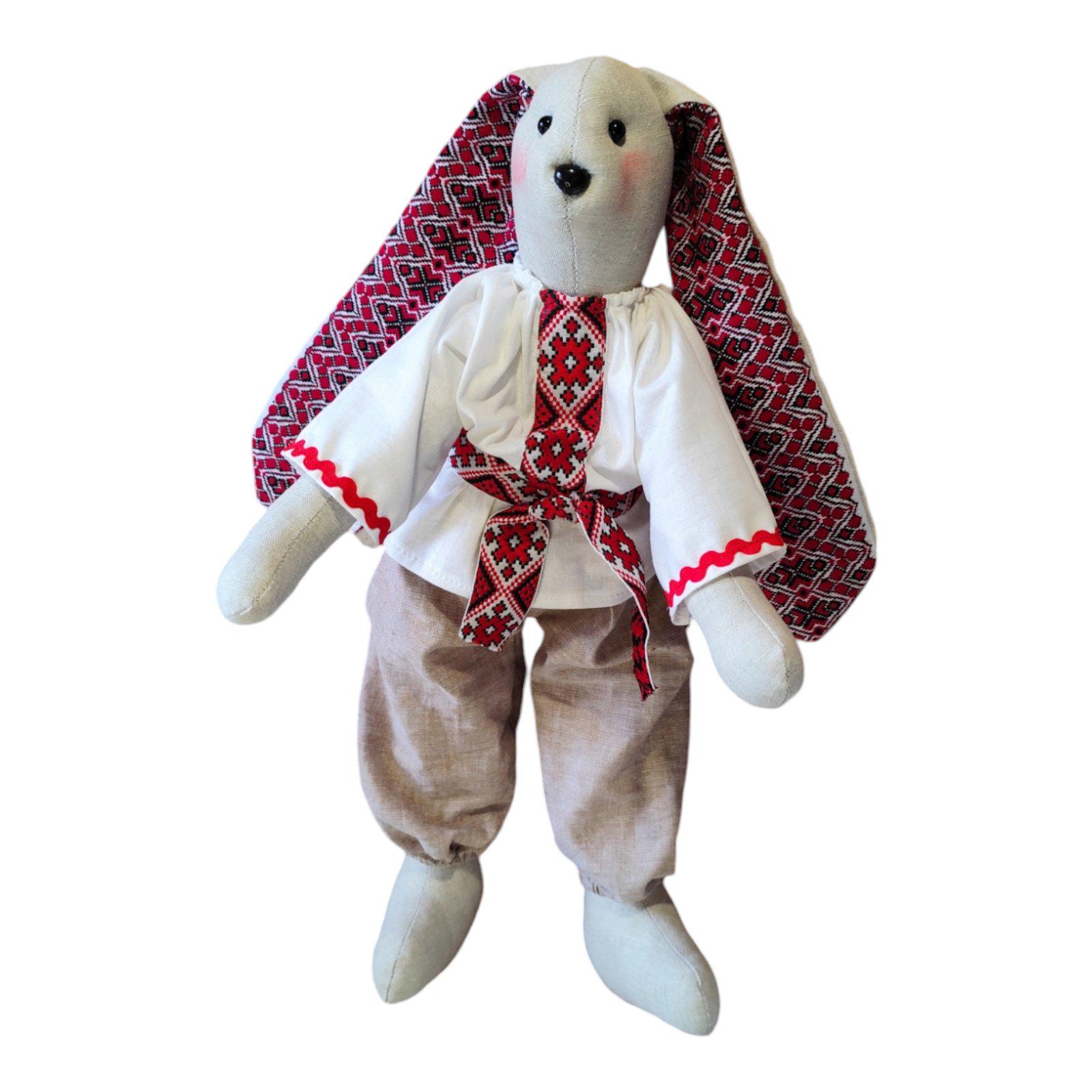 Игрушка Зайчик Богдан льняная (3366360)