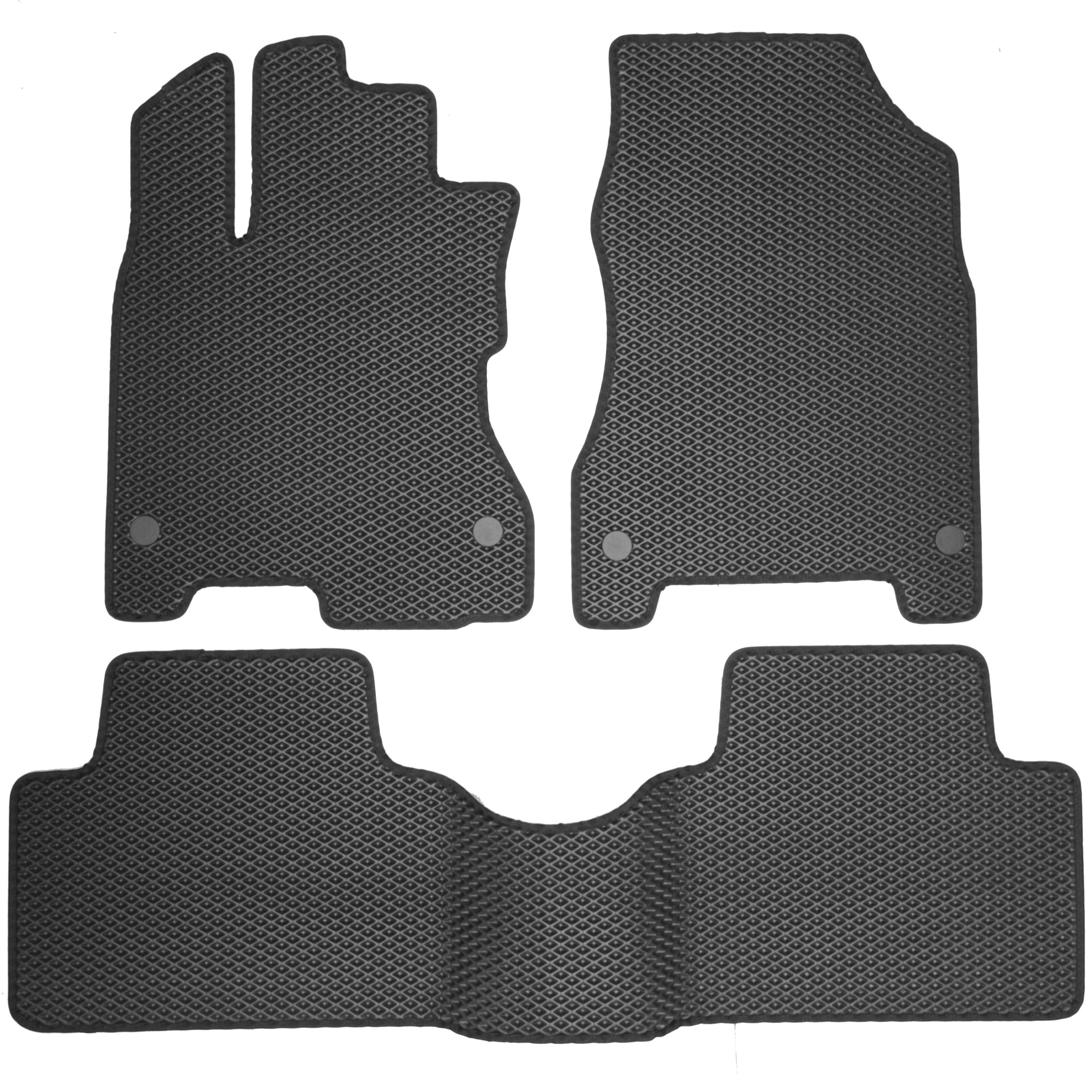 Коврики в салон Kinetic для Renault Koleos '06-16 EVA-полимерные Черный Коврики в салон Kinetic для Renault Koleos '06-16 EVA-полимерные Черный