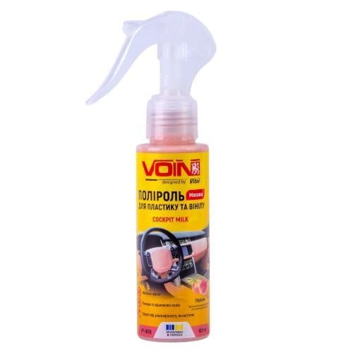 Полироль для пластика и винила Voin Персик матовый 100 мл (26037956)