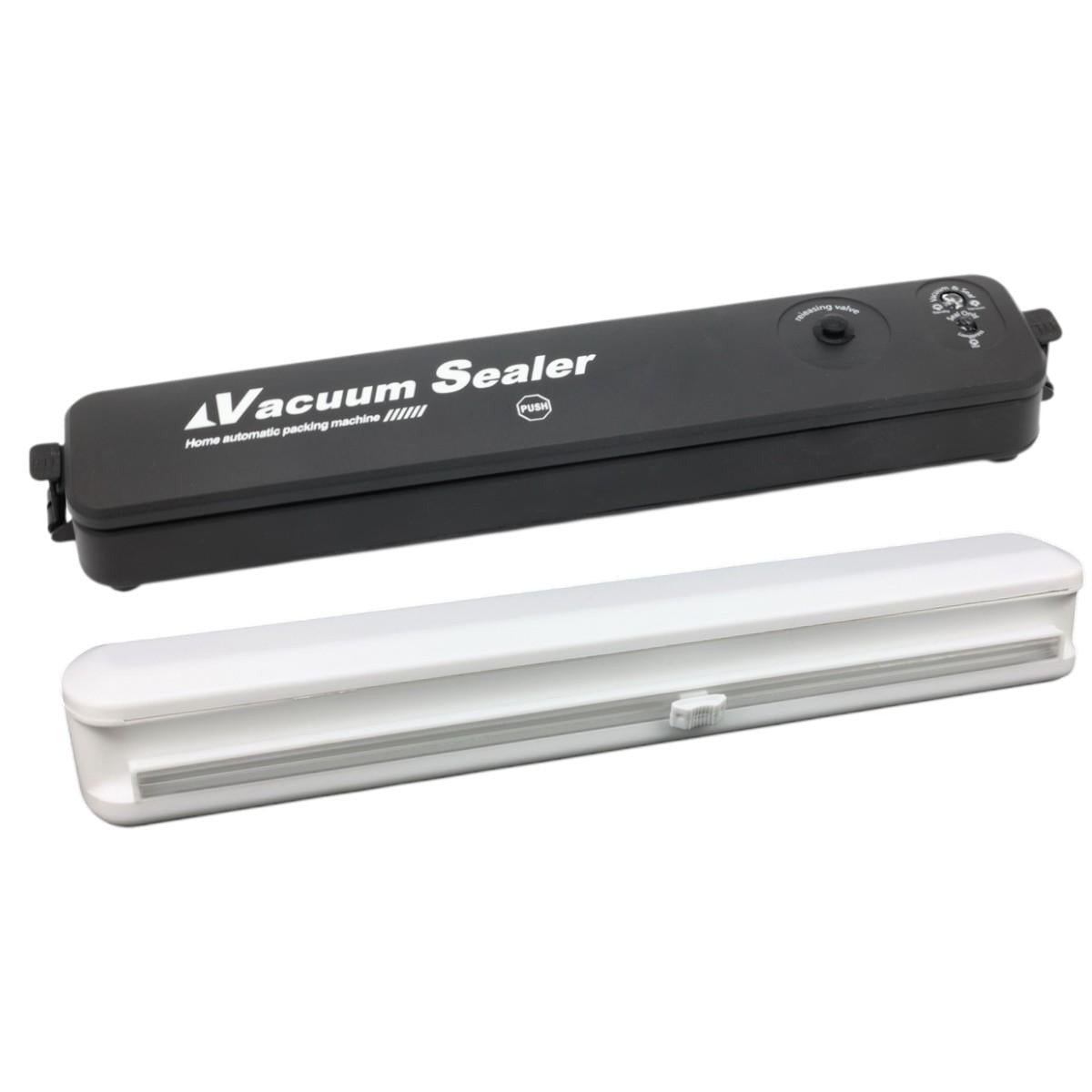 Набор KITUA 2в1 вакуумный упаковщик и диспенсер-резак для пищевой пленки фольги и бумаги