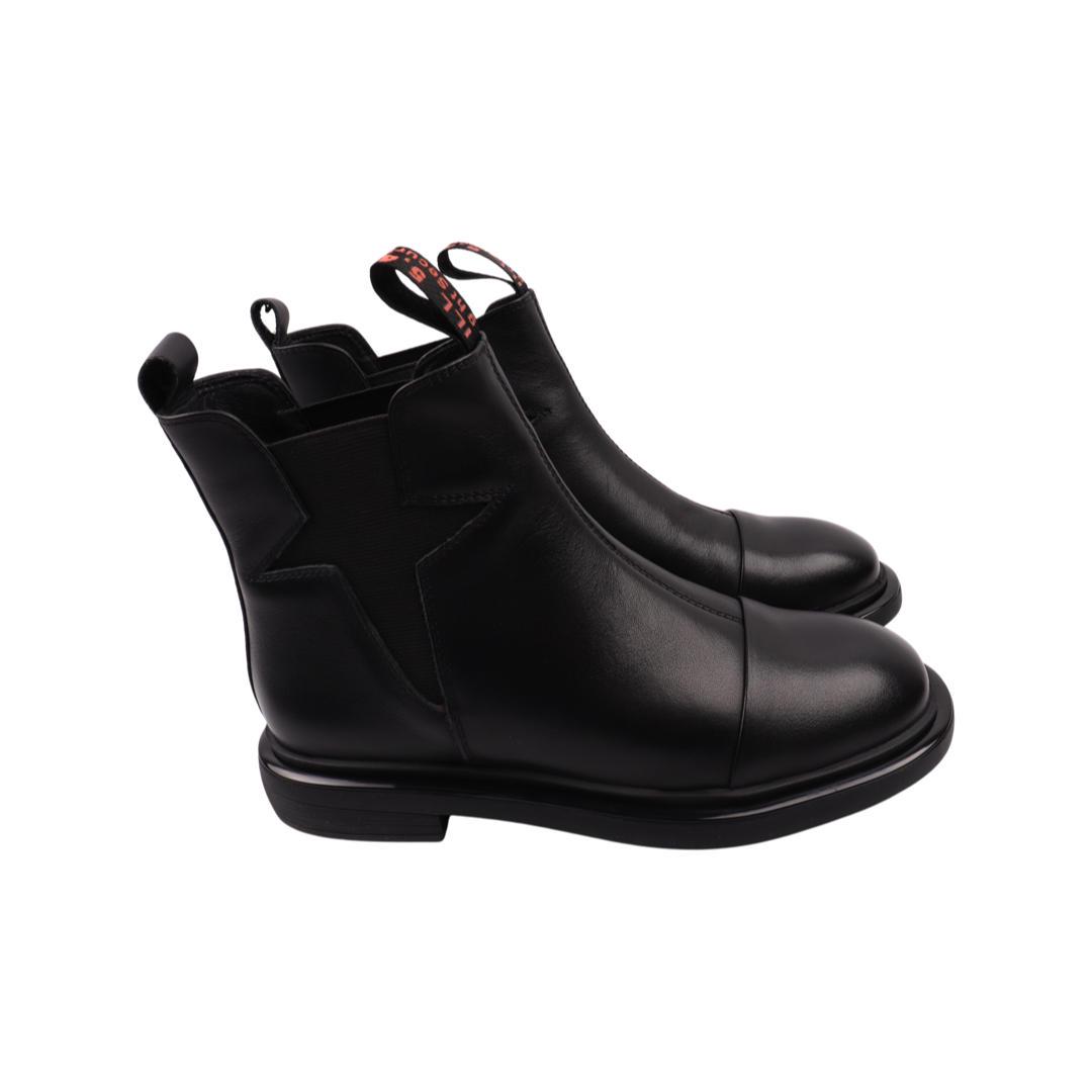 Ботинки женские Berkonty из кожи р. 36 Черный (399-22DHC)