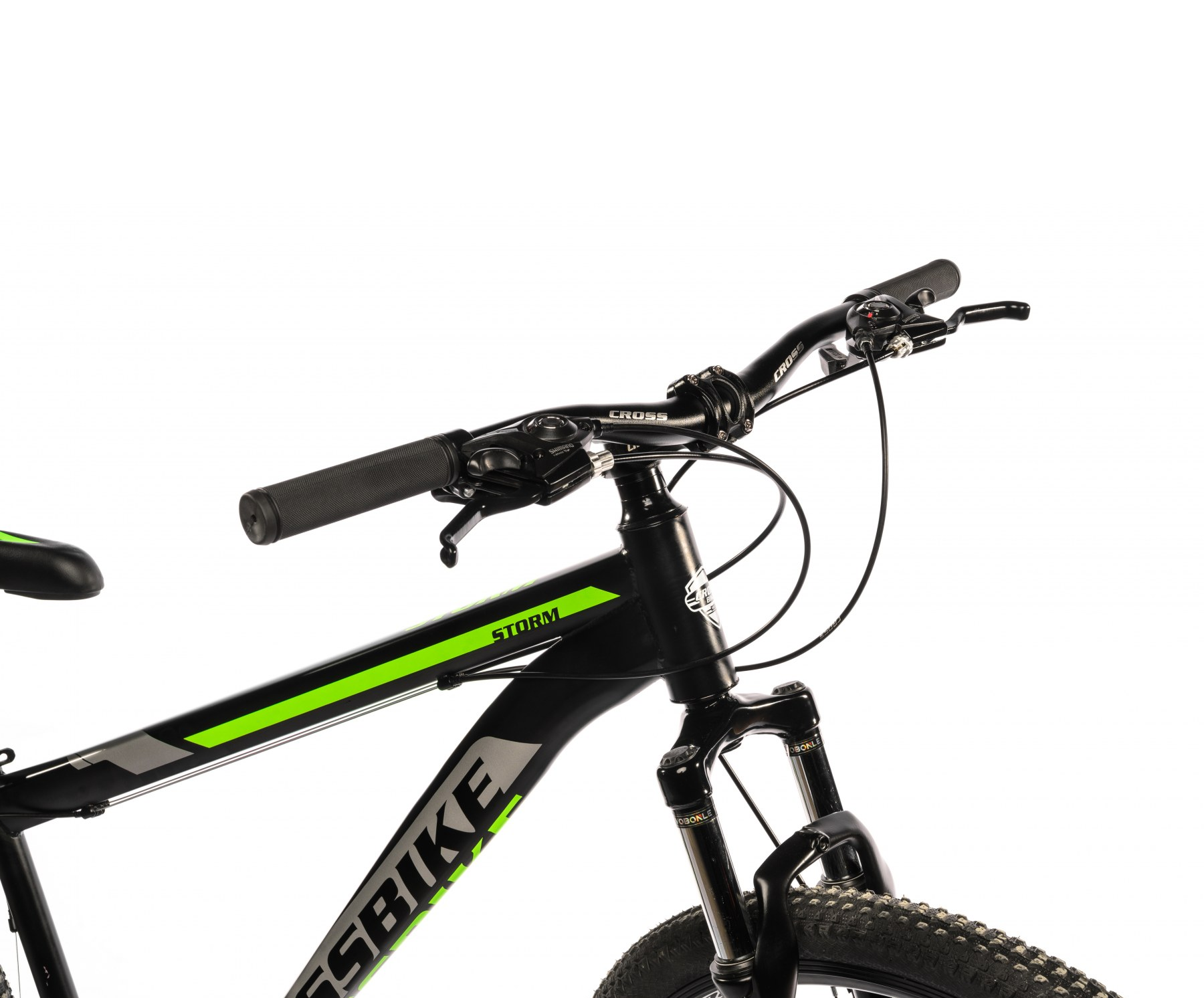 Велосипед Crossbike Storm 2024 29" 17" Black/Green - фото 3