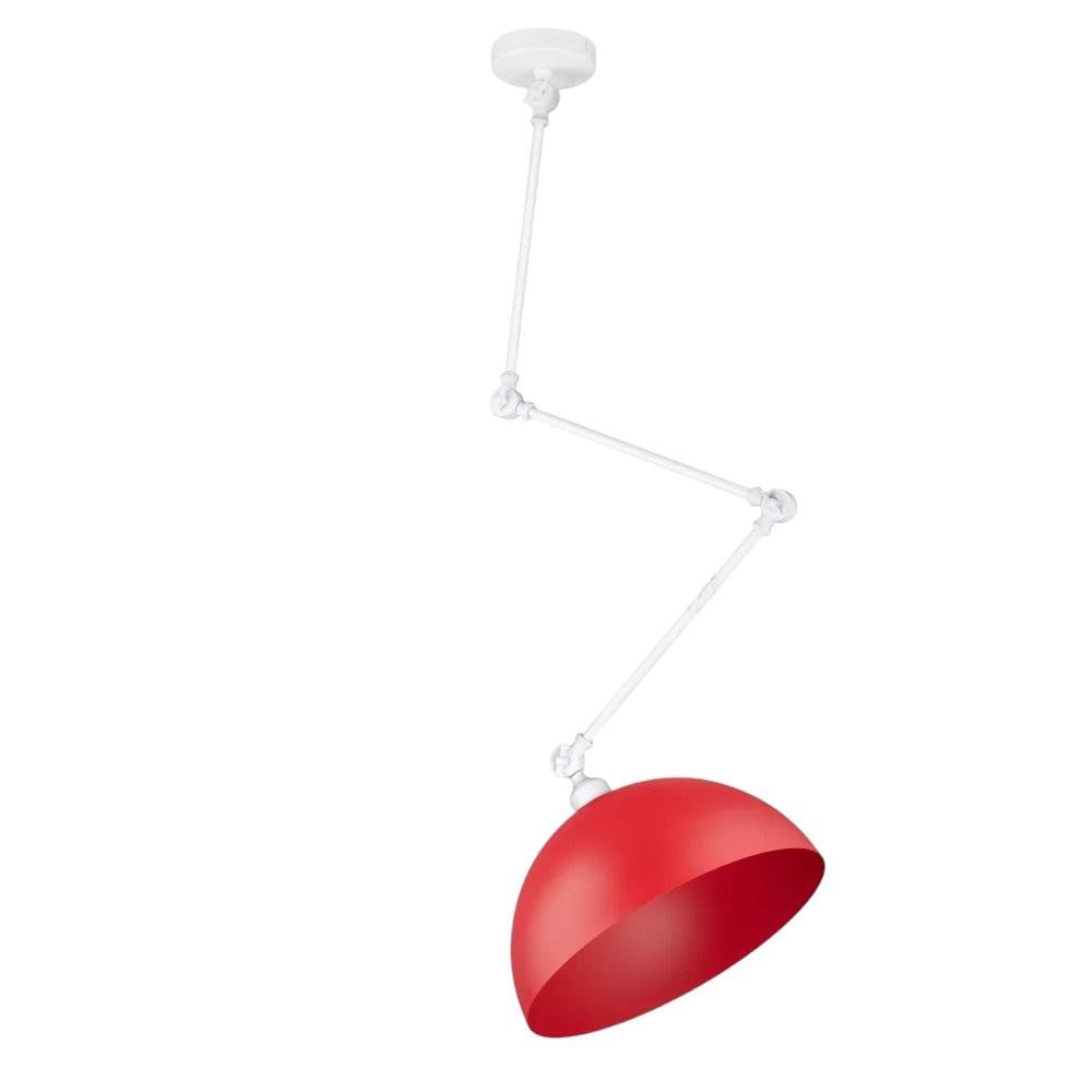 Підвісний світильник Metio WH/Red (PL-0001308 M/WH/RED)