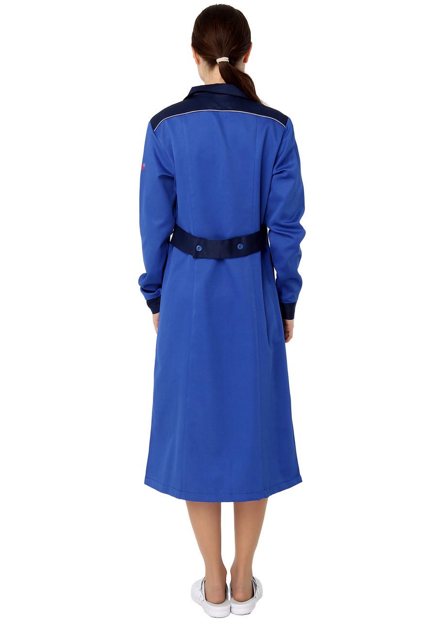 Халат женский рабочий Александра 220111 р. 40/42 156-167 см (2276615956) - фото 3 Халат женский рабочий Александра 220111 р. 40/42 156-167 см (2276615956) - фото 3