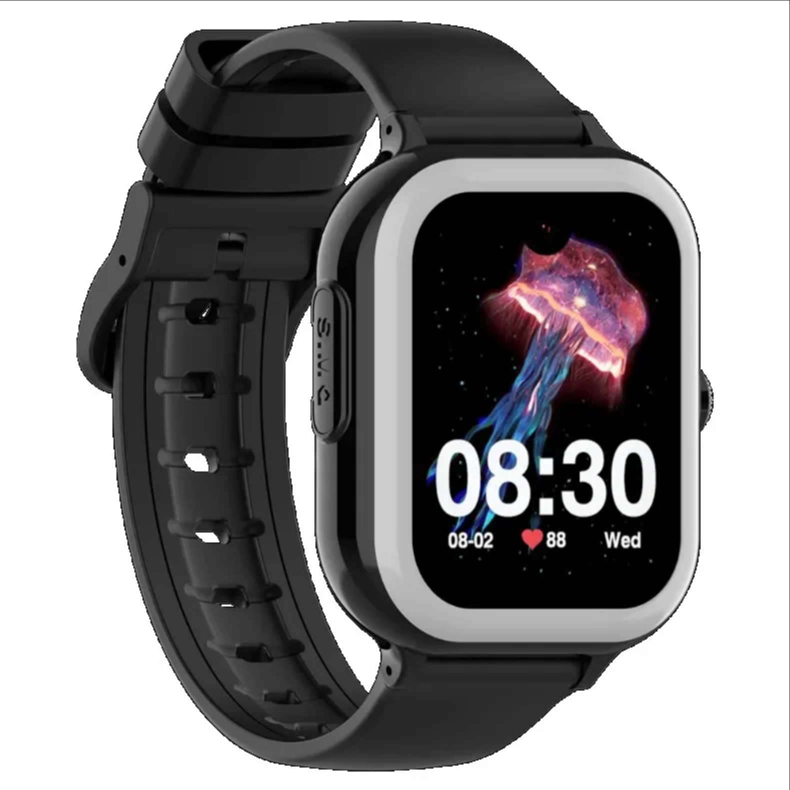 Смарт-часы для детей Wonlex KT31 Amoled 8GB с GPS Black — фото 3