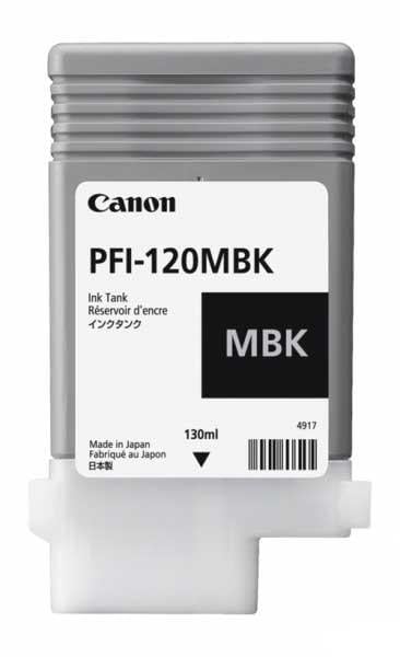 Картридж Canon PFI-120MBK для TM-200/TM-300 Matte Black (PFI-120MBK)