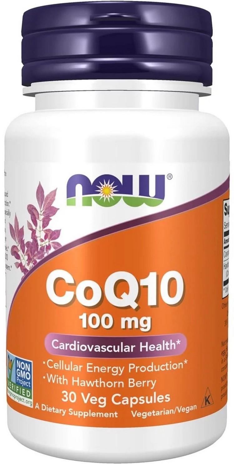 Добавка Коэнзим Now CoQ10 100 мг 30 vcaps
