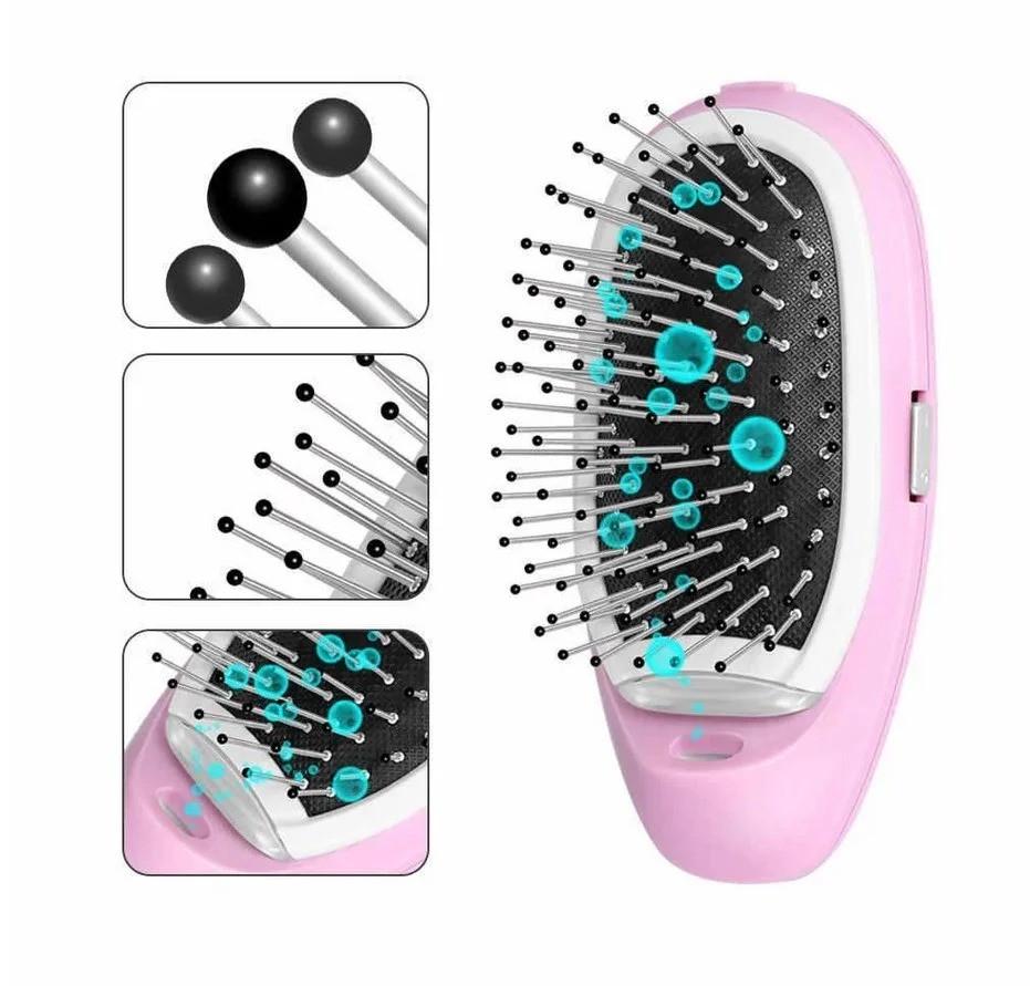 Расческа с функцией ионизации Ionic Electric Hairbrush (1588852292) - фото 4