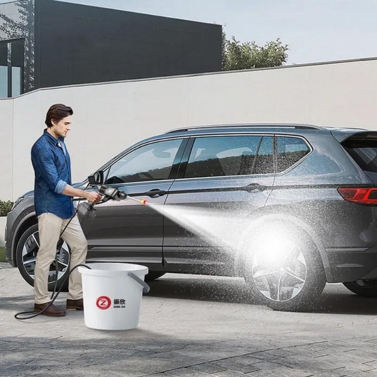 Мийка для машини у валізі RD-1013 550 Вт з 2 акумуляторами 48 В (5275675243) - фото 9