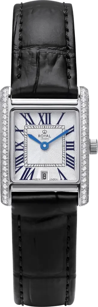 Наручные часы женские Royal London 21532-01 со стальным корпусом WR 50 м Белый (3145607179)