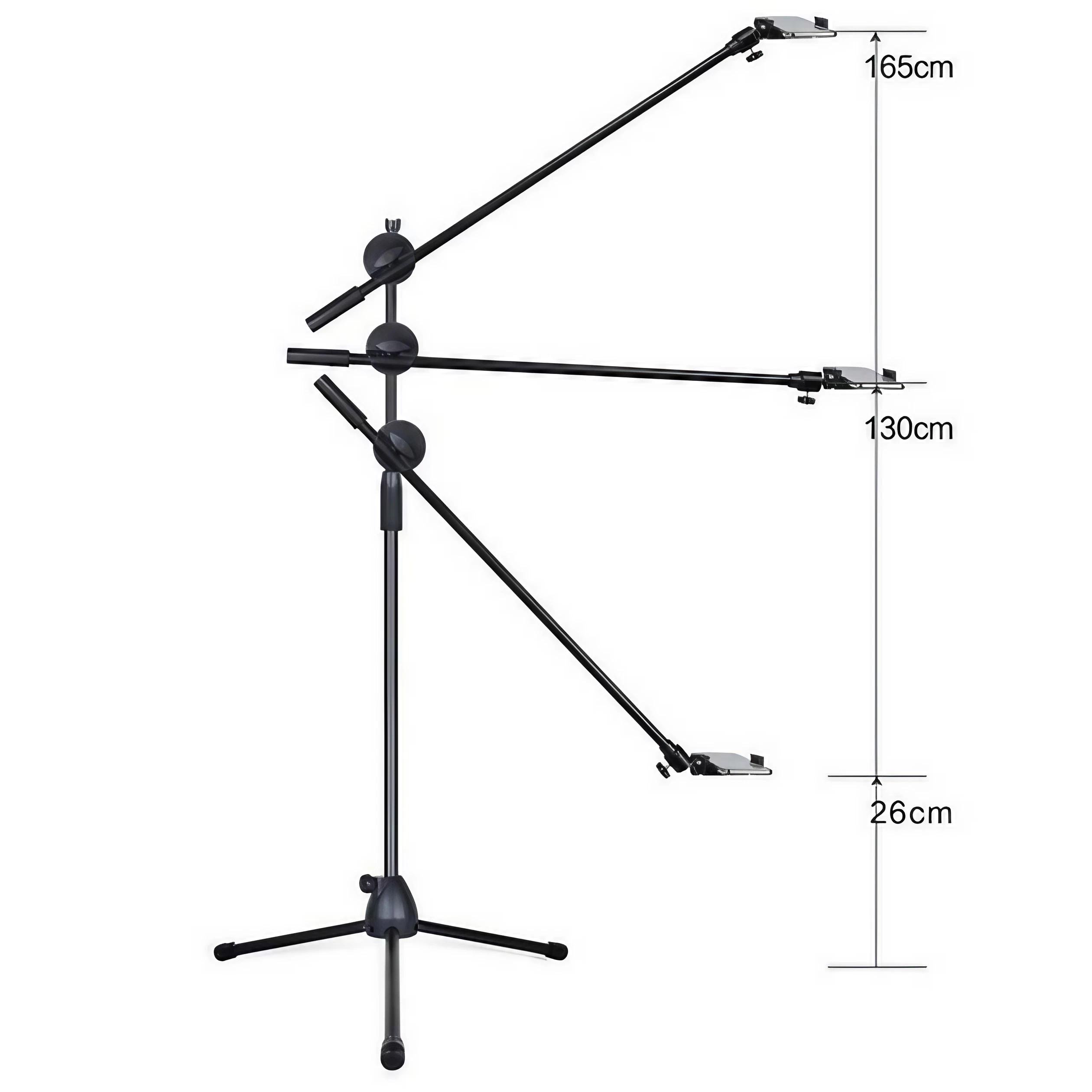 Штатив журавель універсальний 5в1 з тримачем для телефону/фотоапарата на 360 до 190 см (KMT- 786771) - фото 3 Штатив журавель універсальний 5в1 з тримачем для телефону/фотоапарата на 360 до 190 см (KMT- 786771) - фото 3
