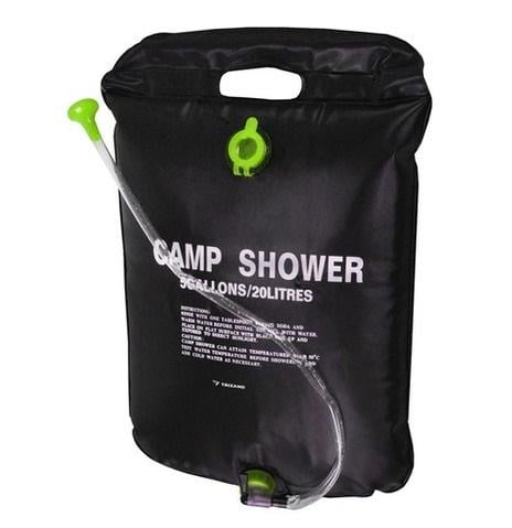 Душ сонячний для кемпінгу/дачі 20 л Чорний - фото 1 Душ сонячний для кемпінгу/дачі 20 л Чорний - фото 1