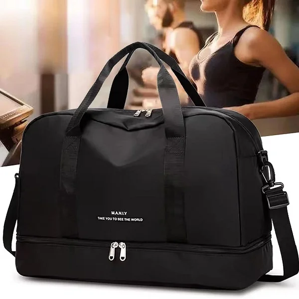 Сумка женская 7 отделений до 20 кг Черный (KA00522-1) - фото 3