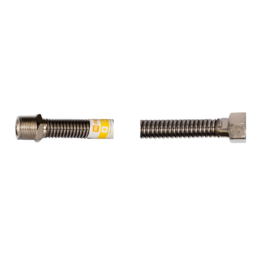Газовый шланг FADO S.r.l Inox Gas ВН 1/2x1/2" 0,5 м нержавеющая сталь (SGN5)