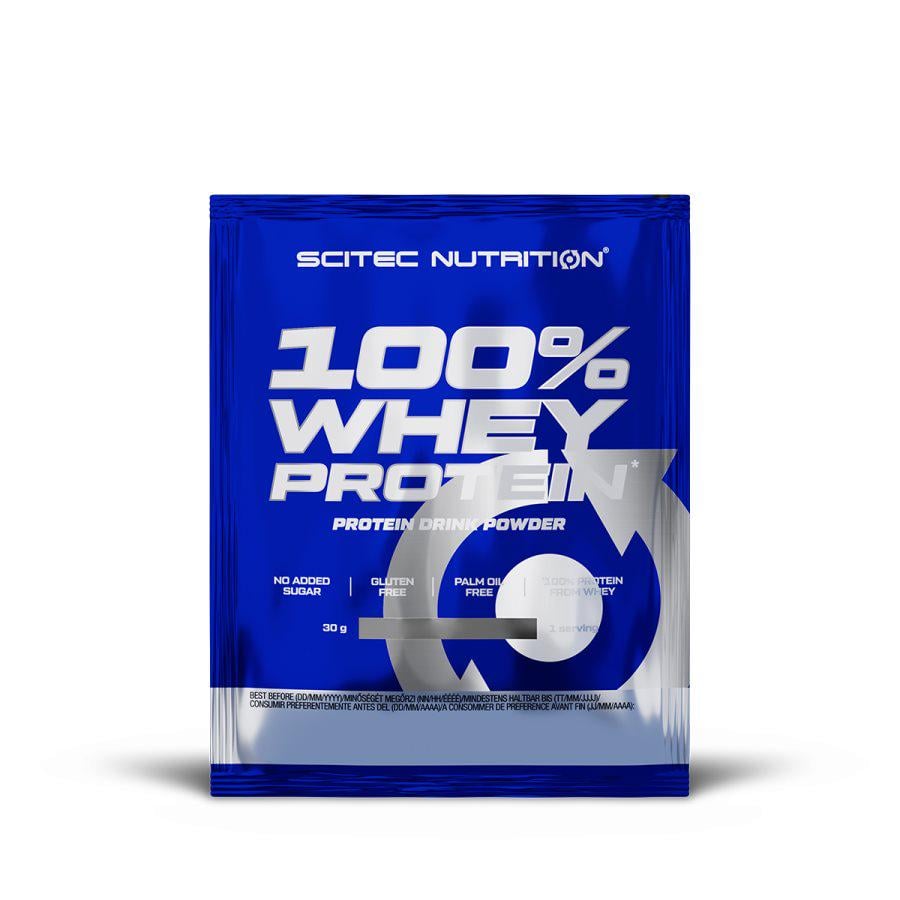 Протеин Scitec 100% Whey 30 г Белый шоколад (2832V5281)