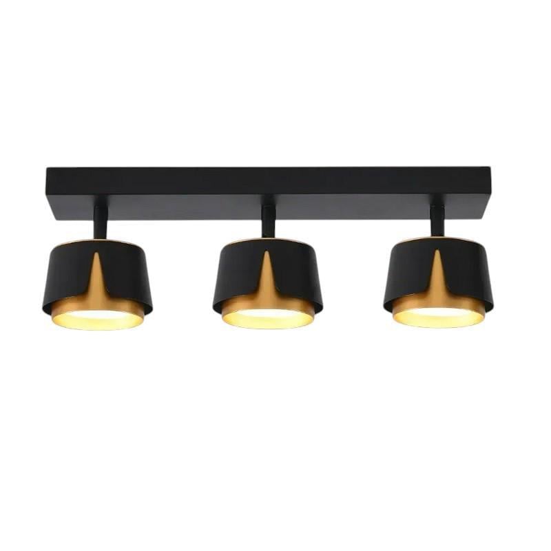 Спот ESLLSE TELA 3xGX53-3R-DL-400x100x135-BLACK/GOLD-220-IP20 (00000122770)