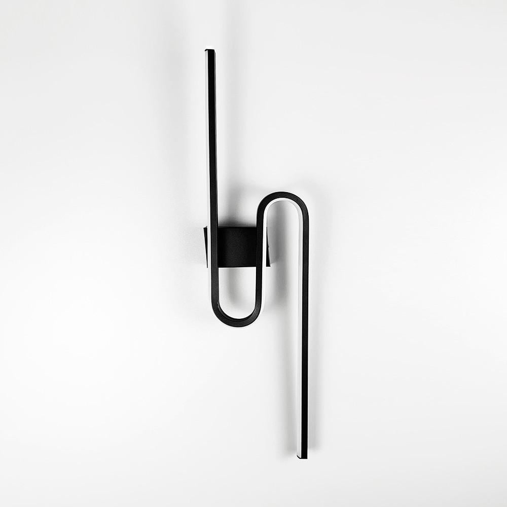 Настенный LED светильник 100 см Черный (WM 32 BK-100)