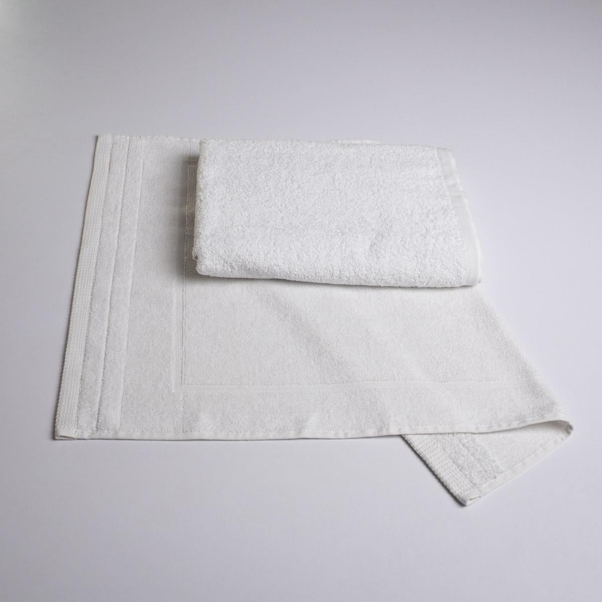 Набор банный махровый GM Textile 50х70/70х140 см Белый (nm400-k2-white)
