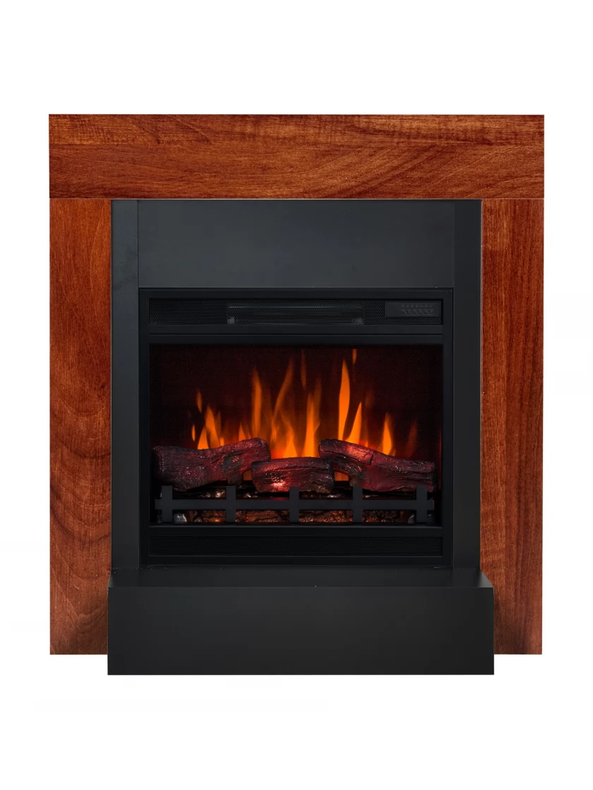 Биокамин напольный Aflamo SIMPLE со вставкой LED 60 3D с порталом Орех (CNT00009385)