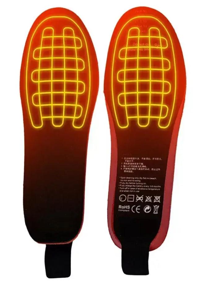 Устілки бездротові з підігрівом Kayfovo INSPIRE на акумуляторі з пультом керування р. 41-46 (29046)