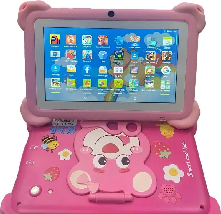 Планшет детский Smart Cool Kids C12 8 ГБ ОЗУ 256 ГБ ПЗУ Android 7" с поддержкой 5G Розовый