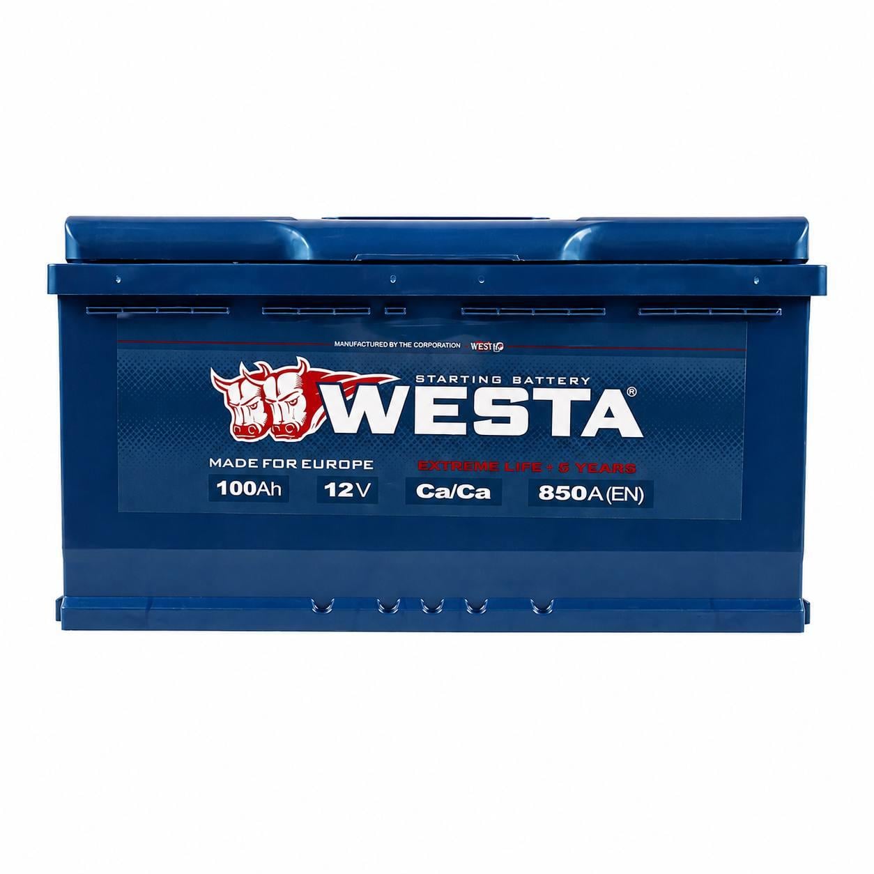 Акумулятор автомобільний Westa 100 Ah 850A R+ 12V (3150405696) Акумулятор автомобільний Westa 100 Ah 850A R+ 12V (3150405696)