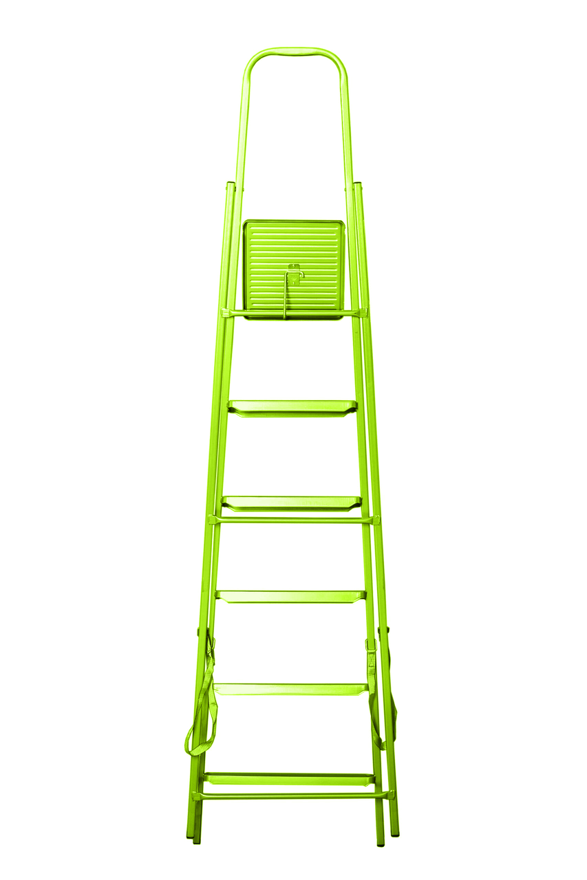 Драбина металева SCALA 6 сходинок Steel (98-006) - фото 2 Драбина металева SCALA 6 сходинок Steel (98-006) - фото 2