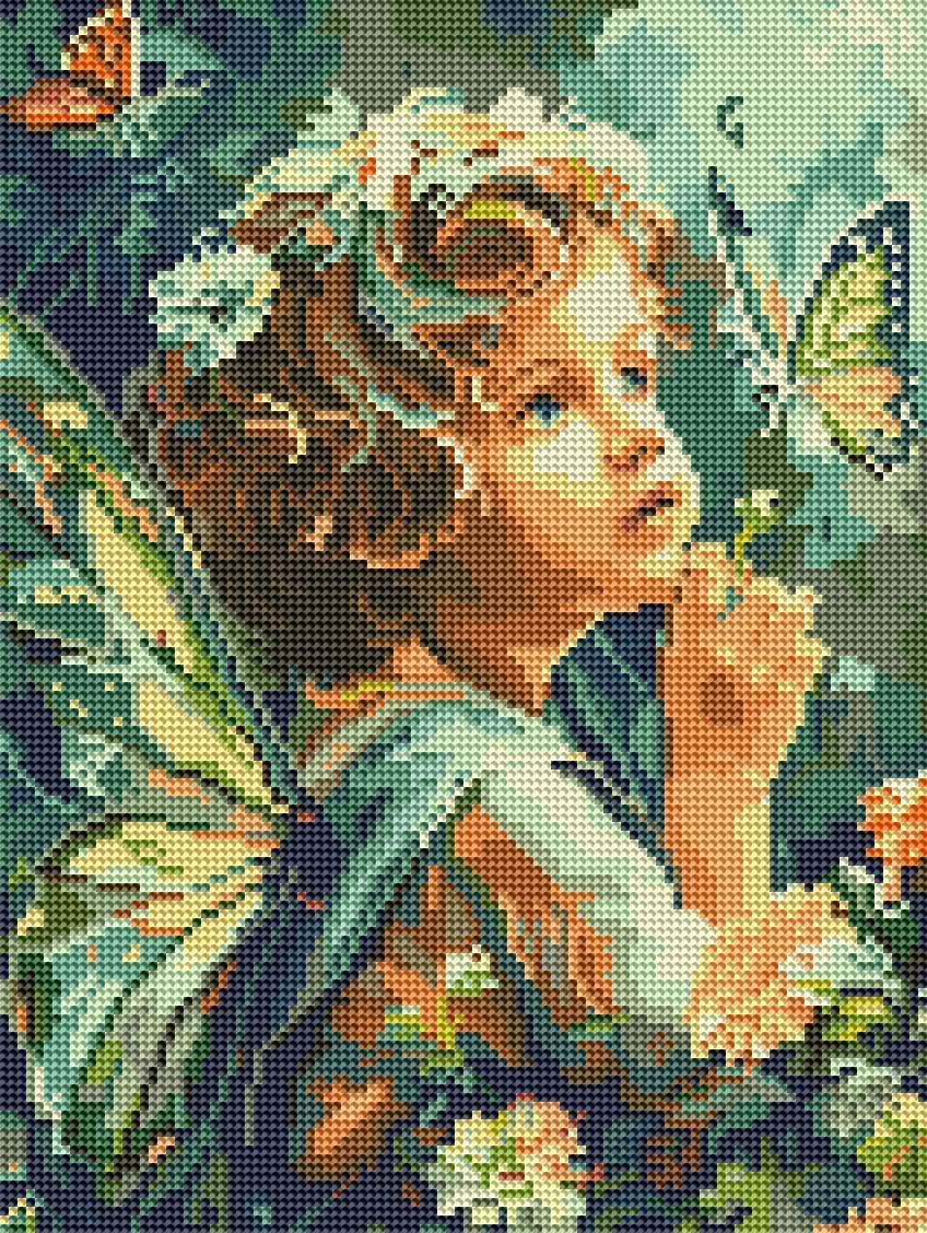 Алмазная мозаика Brushme Шепот крыльев 30x40 см (RDBS7004)