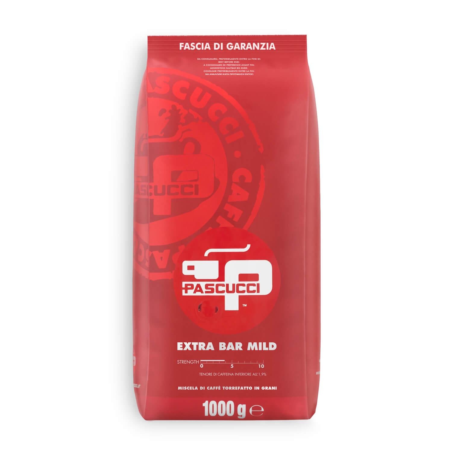 Кава Pascucci Extra Bar Mild в зернах 1 кг (31 023)