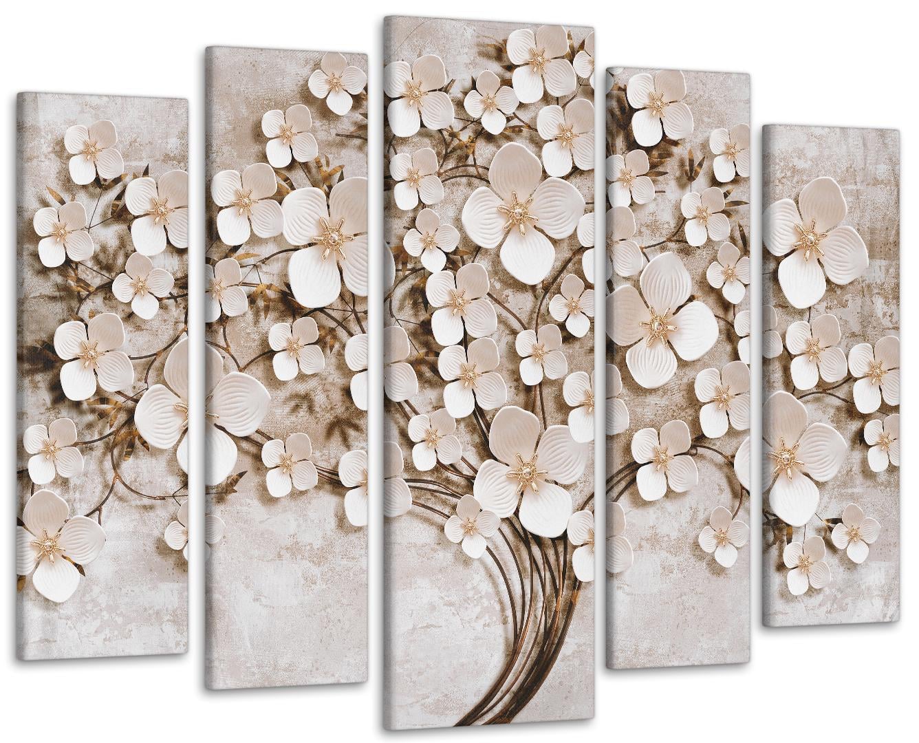 Картина модульна Абстракція Дерево 115х170 см (Art-455_5)